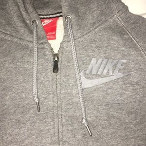 Extra Small Nike Hoodie XS Dark Gray Fits Medium